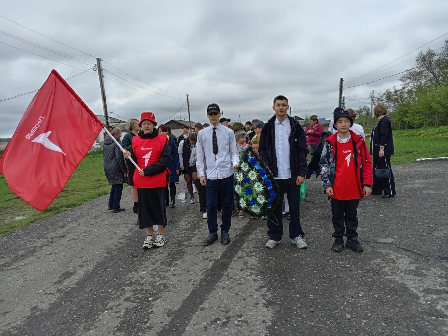 Митинг посвященный 80летию Дня Победы.