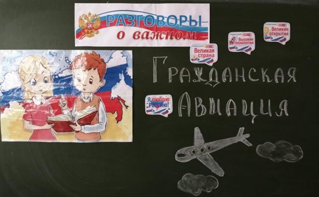 Разговор о важном. Тема: «Гражданская авиация».