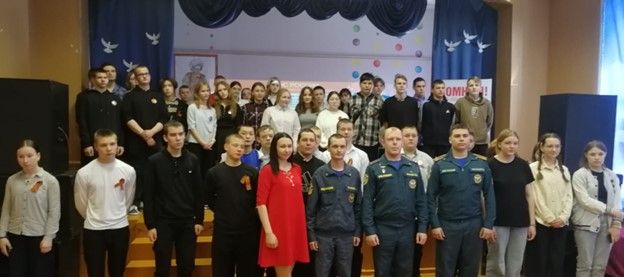 Профориентация. Встреча с сотрудниками МЧС.